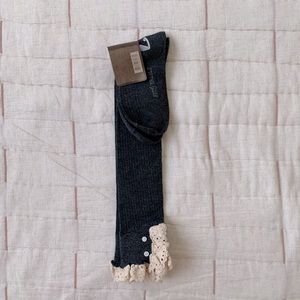 Ruffled Knee High Socks